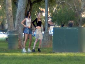 ロスでナンパした美女インフルエンサー二人組がガチエロで生ハメコラボ実現!?パリス（27）＆ラックス（24）　サンプル画像04